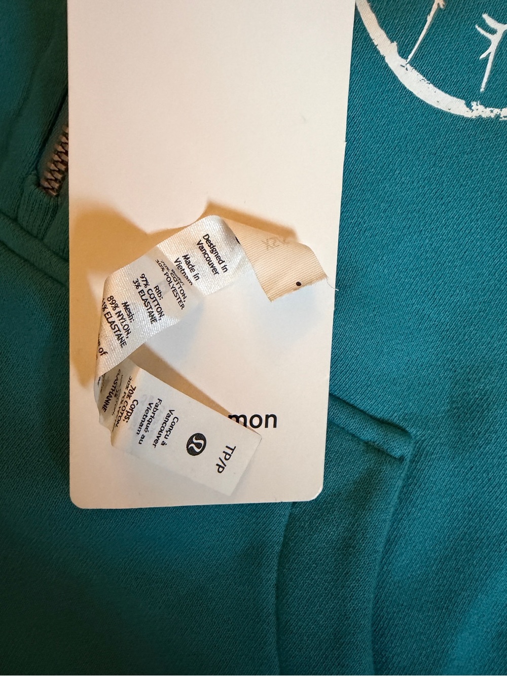 Lululemon Scuba Hawaii Aloha Funnel Neck Scuba Half Zip Shaka - Picture 10 of 11